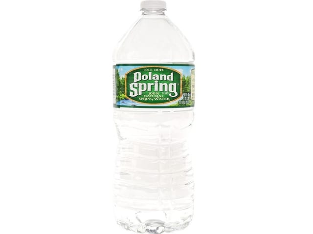 Poland Spring Water.
